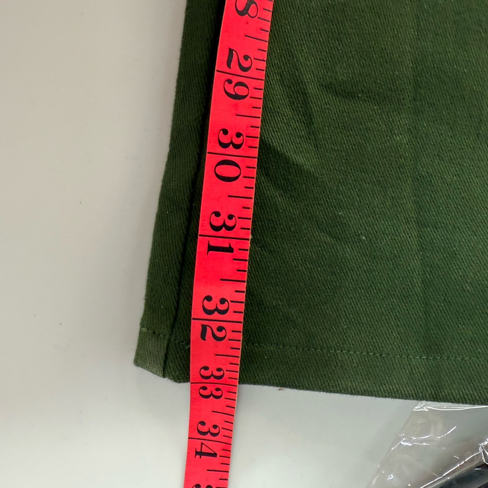 Flying Tomato Green Wide Leg Bell Bottom Flare Pants New With Tags Size Small - Picture 7 of 12